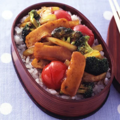 和風炒めカレー丼弁当