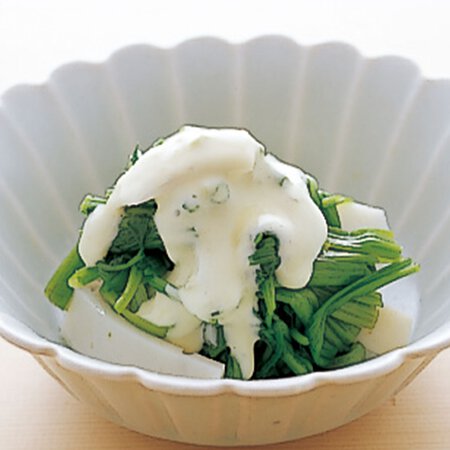 せりのわさびマヨソース By中村成子さんの料理レシピ プロのレシピならレタスクラブ