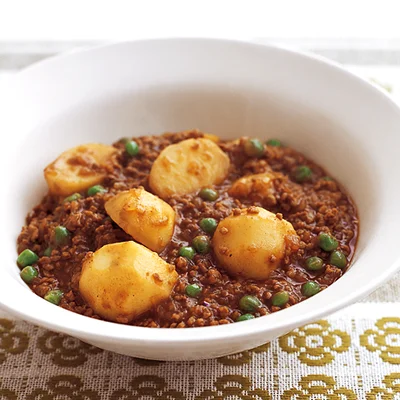 キーマカレー肉じゃが
