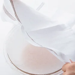ふきんでおおって10分蒸らす