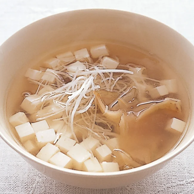 ザーサイと豆腐のスープのレシピ・作り方【簡単＆時短】 レタスクラブ 