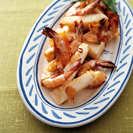 えびといかのエスニックグリル By藤井恵さんの料理レシピ プロのレシピならレタスクラブ
