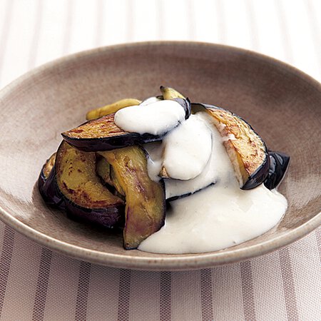 焼きなすのヨーグルトソースがけ By伊藤朗子さんの料理レシピ プロのレシピならレタスクラブ