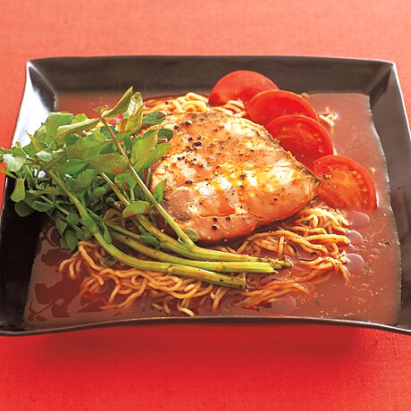 冷やしトマト中華 Byコウケンテツさんの料理レシピ プロのレシピならレタスクラブ