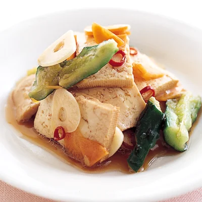 豆腐の中華風ピクルス