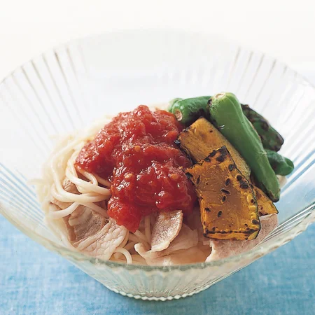 トマトそうめん