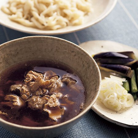 肉入りつけうどん By荻野恭子さんの料理レシピ プロのレシピならレタスクラブ