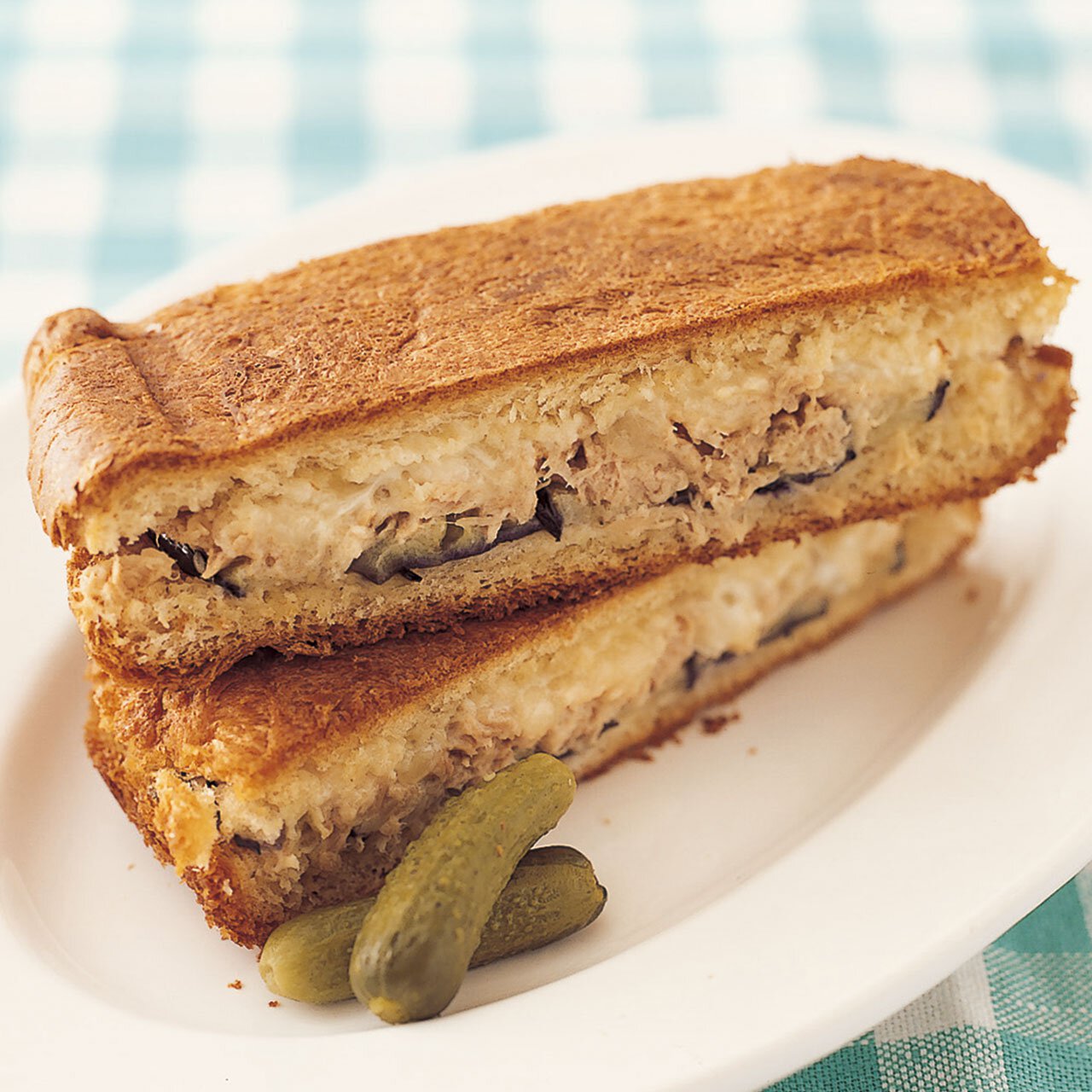 ツナとなすのパニーニ風 By坂田阿希子さんの料理レシピ プロのレシピならレタスクラブ