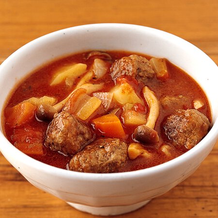 ミートボールトマトチャウダー By重野佐和子さんの料理レシピ プロのレシピならレタスクラブ
