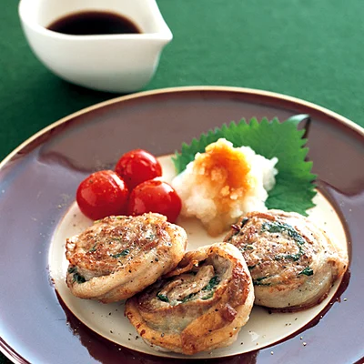ぐるぐる豚ステーキ