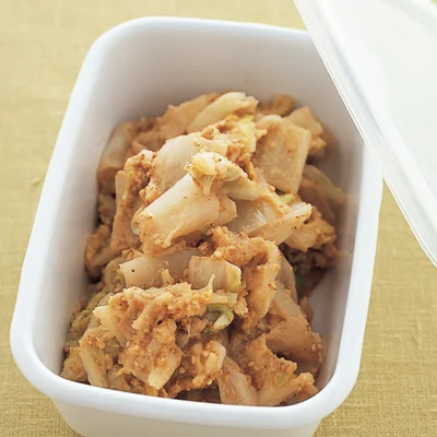 白菜のごま酢あえ