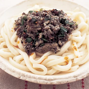 じゃじゃ麺風うどん