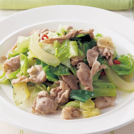 豚とキャベツのペペロンチーノ風 By平井淑子さんの料理レシピ プロのレシピならレタスクラブ