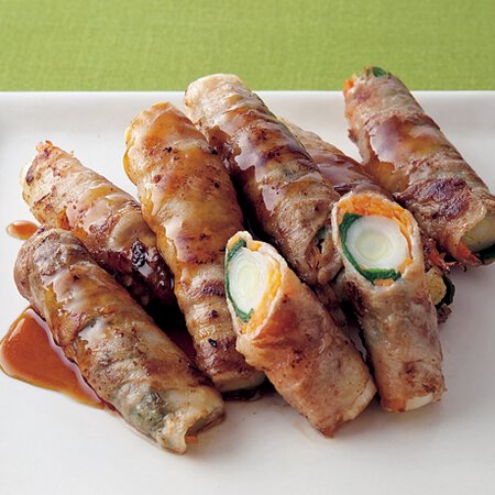 三色野菜肉巻き By平井淑子さんの料理レシピ プロのレシピならレタスクラブ