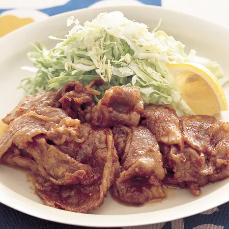 豚のしょうがケチャップ照り焼き