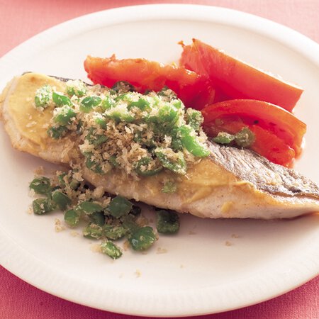 さわらのソテーにんにくパン粉添え By井上和子さんの料理レシピ プロのレシピならレタスクラブ