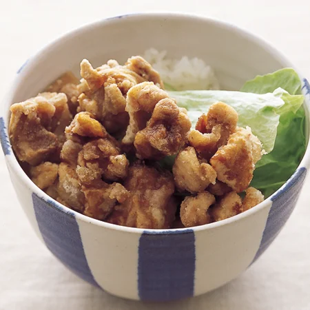 塩から揚げ丼