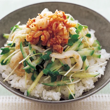 いかナムル丼