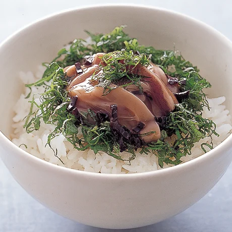 しそいか塩辛丼