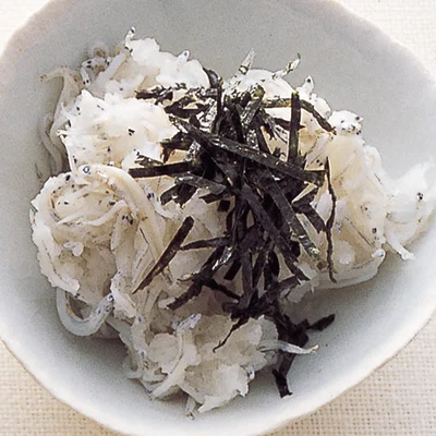 しらすののりおろしあえ