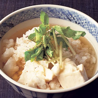  汁かけご飯