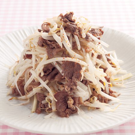 牛肉ともやしのピリ辛炒め By外処佳絵さんの料理レシピ プロのレシピならレタスクラブ