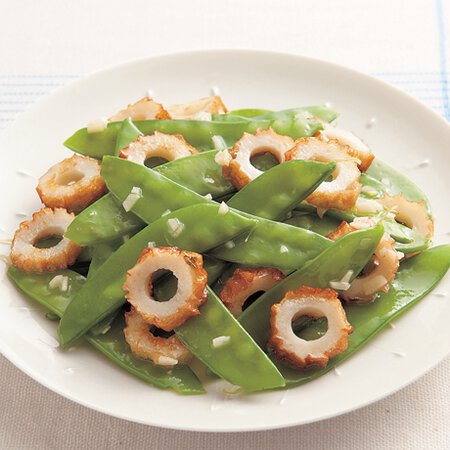 絹さやとちくわの炒めもの By吉田瑞子さんの料理レシピ プロのレシピならレタスクラブ