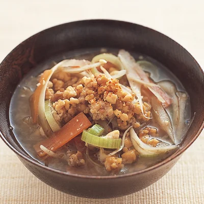 そぼろ豆腐汁