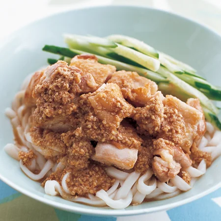 こんがりバンバンジー麺