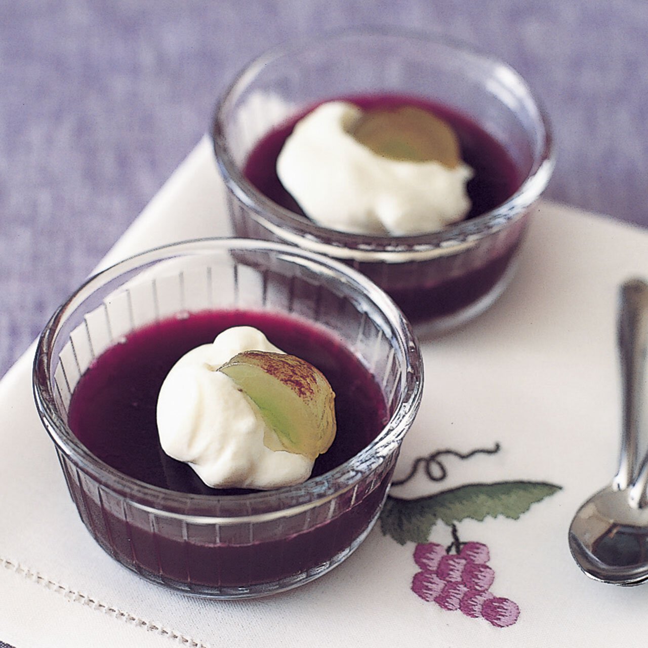 ぶどう寒天ゼリー By瀬戸口しおりさんの料理レシピ プロのレシピならレタスクラブ