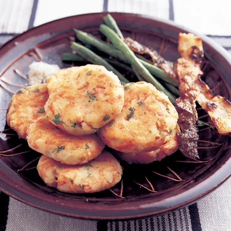 鮭の焼きコロッケ