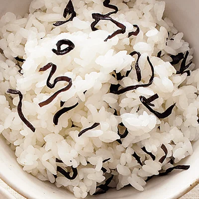 塩昆布ご飯