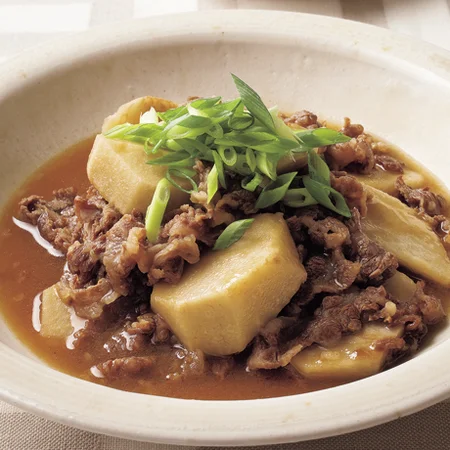 牛肉と里いもの炒め煮