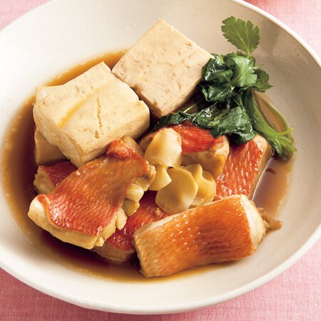 金目鯛と豆腐の煮つけ By藤野嘉子さんの料理レシピ プロのレシピならレタスクラブ