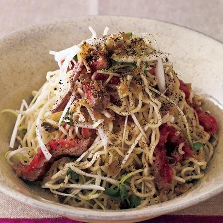 牛中華あえ麺