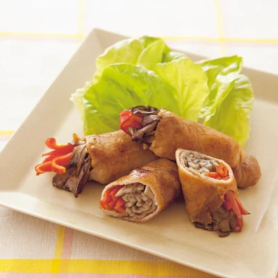 まいたけの肉巻きソテー