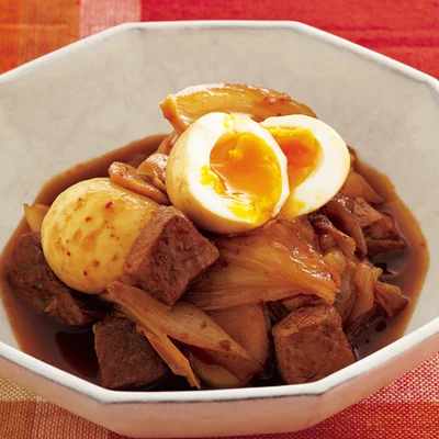豚肉と玉ねぎの甘辛煮