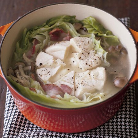 カマンベールチーズ鍋 By枝元なほみさんの料理レシピ レタスクラブ
