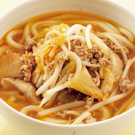 もやしのコクうまキムチうどん By外処佳絵さんの料理レシピ プロのレシピならレタスクラブ