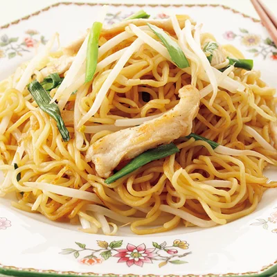 もやしの上海風焼きそば