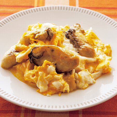 かきのスクランブルエッグ By市瀬悦子さんの料理レシピ プロのレシピならレタスクラブ