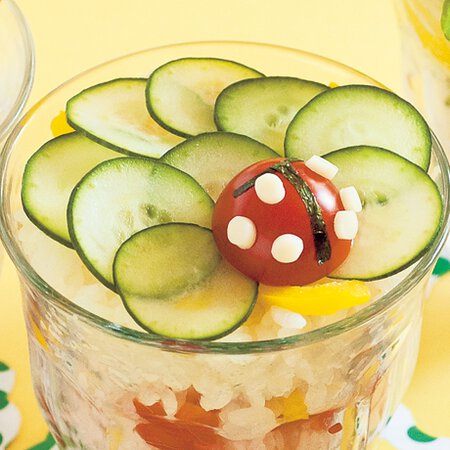 ミニトマトのてんとうむし By鈴木薫さんの料理レシピ プロのレシピならレタスクラブ
