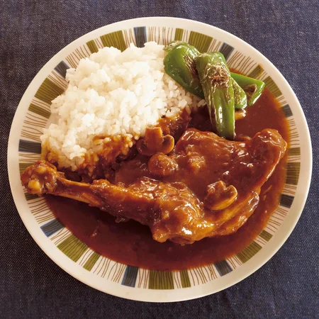 骨つきチキンの欧風カレー