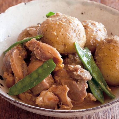 新じゃがいもととり肉の煮もの Byワタナベマキさんの料理レシピ プロのレシピならレタスクラブ