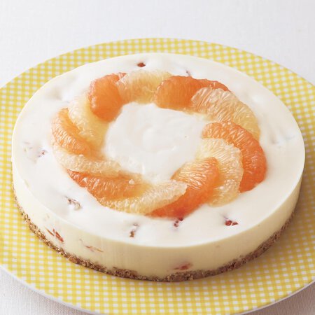 グレープフルーツチーズケーキ By荻田尚子さんの料理レシピ プロのレシピならレタスクラブ