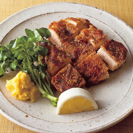 とりのパリパリ焼き By野崎洋光さんの料理レシピ プロのレシピならレタスクラブ