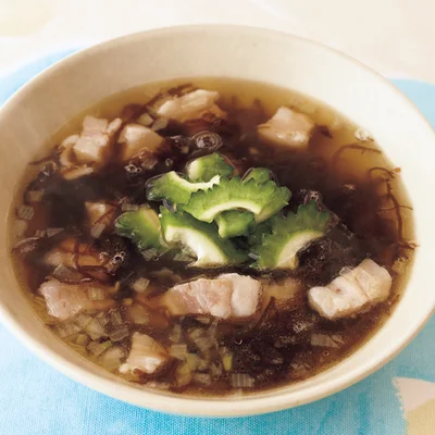 あっさりもずくスープ