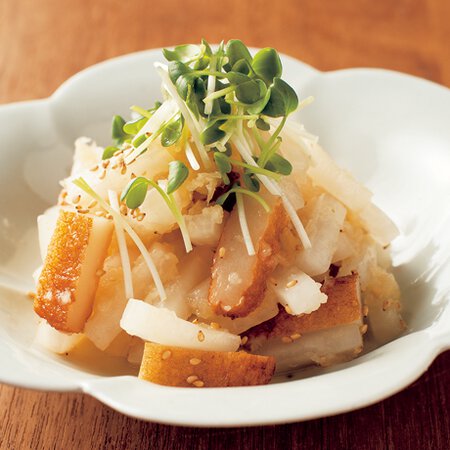 さつま揚げのおろしあえ By小松美帆さんの料理レシピ プロのレシピならレタスクラブ