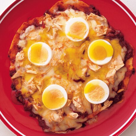 ゆで卵とツナのピザ By飯塚宏子さんの料理レシピ プロのレシピならレタスクラブ