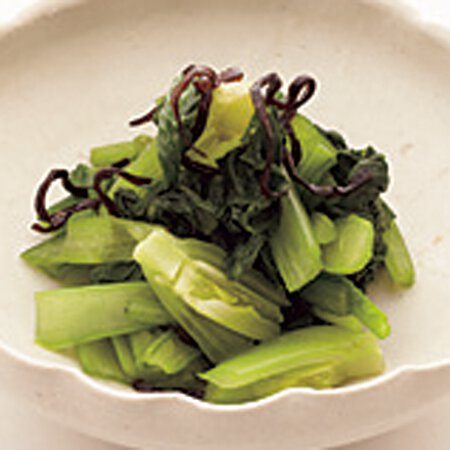 小松菜と塩昆布のおひたし By堤人美さんの料理レシピ プロのレシピならレタスクラブ
